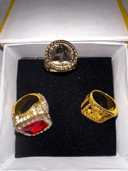 Buy & Sell North West London Harrow on the Hill - North West London - Photos for Gold Plated Hiphop Rings Ice Bling