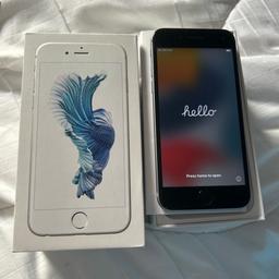 This Apple iPhone 6s in Silver boasts a 4.7in screen size and dual-core processor, providing fast and reliable performance. With 16GB of built-in memory, you'll have plenty of space for all your apps, photos and videos. The phone is unlocked for use on any network, and supports 2G, 3G and 4G cellular bands.

The iPhone 6s comes equipped with a 12.0MP camera capable of 4K video recording, as well as front and rear cameras for video calling and taking photos. Other features include a fingerprint sensor, accelerometer, touch screen, colour screen and FM radio. It runs on iOS and has Bluetooth and Wi-Fi connectivity. This smartphone is a great choice for anyone looking for a reliable and versatile device.
