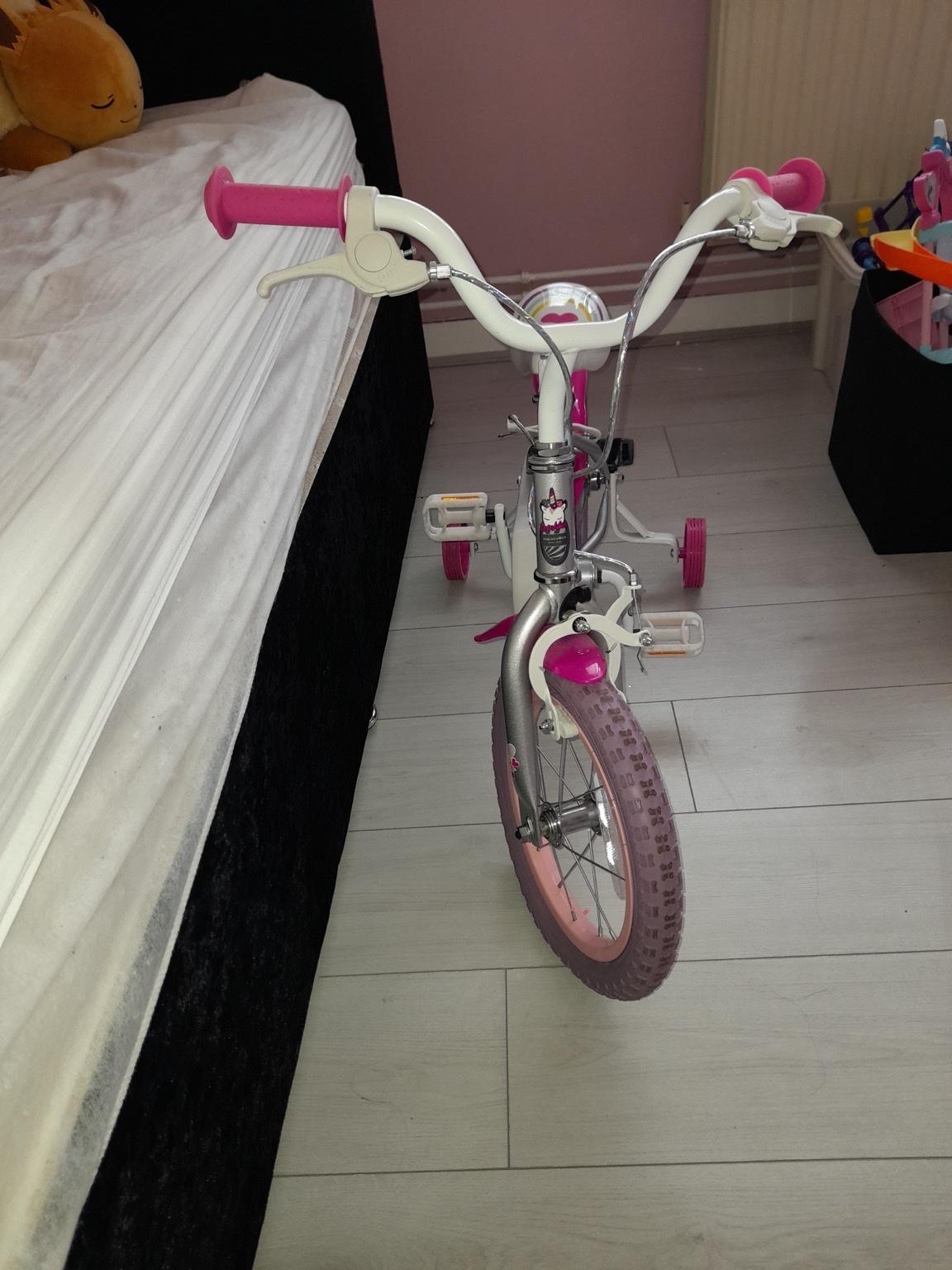 halfords unicorn bike 16 inch