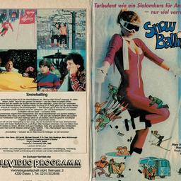 Zum Verkauf Steht die Ultra Seltene VHS + DVD-R:

~ SNOWBALLING (1984) - Alan Sues - P.R. Paul - Mary Beth McDonough - ALL VIDEO HARTBOX RARITÄT 

~ Eine Überspielung des Filmes auf DVD-R wird mit-beigelegt !

~ Ein Film der Sonderklasse !

~ Kaum noch zu bekommen !

~ Seltene Rarität zum Top-Preis !

~ Absolut Sehenswert !

Sehr /Guter Zustand.
Zum Top-Preis!