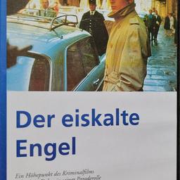 Zum Verkauf Steht die Tolle VHS + DVD-R:

Der Eiskalte Engel | Alain Delon | Krimi | 1967 | Jean Melville - Arthaus Video Hartbox

FSK: 16

Sehr Guter Zustand.
Zum Top-Preis !