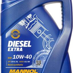 MANNOL 50515200500 Diesel Extra 10W-40 API CH-4/SL Motorenöl,4,5Liter