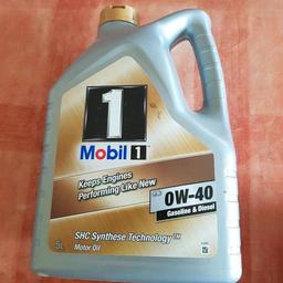 Motorenöl Mobil 0W-40 abzugeben