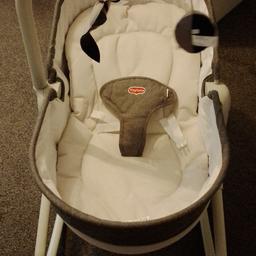 Tiny Love 3-in-1 Baby Rocker and Napper
Assembled dimensions: 73L x 48W x 72H cm
Birth to 9kg
3-position recline
18 melodies and soothing vibrations
Convert rocker to 180° napper or seat
The Tiny Love 3-in-1 Rocker Napper features 3 cosy modes: soothing baby rocker, naptime recline and an upright baby seat for feeding or play. This adaptable baby rocker keeps baby entertained and soothed from birth to 9kg.

Different Settings
Turn on the gentle vibrations for more ways to soothe you