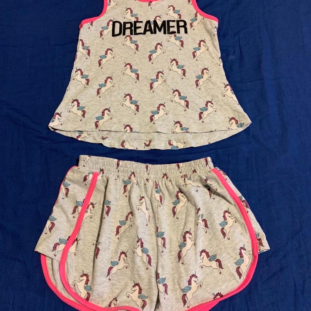 Girls nightwear pyjama set, size:6-7years