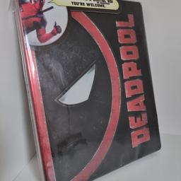 Verkaufe diverse Blu-Rays aus meiner Sammlung:

Deadpool Blu-Ray Steelbook exklusiv aus Kanada.
Kein Deutscher Ton!

Versand gegen Aufpreis möglich
Zahlung via PayPal oder Überweisung
