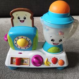 Kids kitchen toy. Bright stars toaster blender. in good working order but needs new batteries