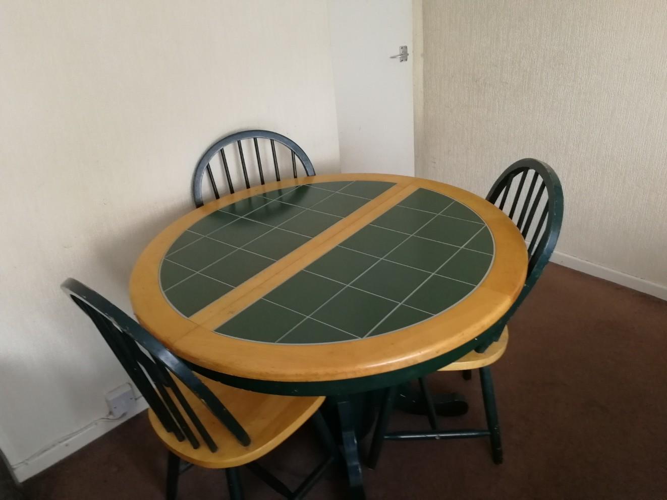 Dining table with 3 chairs in B44 Birmingham for £30.00 for sale Shpock