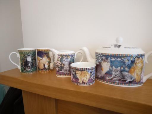 Buy & Sell Reading Shinfield - Reading - Photos for Danbury Mint Lesley's Cats Teapot Set