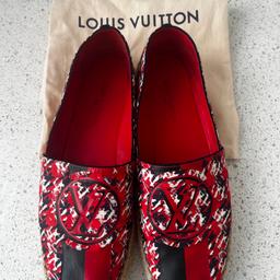 LV original espadrilles,come in a original box with original dust bag,size 5.5 (38,5) but I would say 39 would fit perfectly!leather inside!very comfortable!