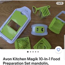 kitchen magik food chopper, slicer and grater never been used new still in box £10
