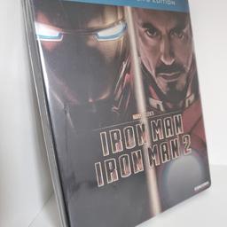 Verkaufe diverse Blu-Rays aus meiner Sammlung:

Iron Man 1 und 2 im Blu-Ray Steelbook
Mit deutschem Ton!

Versand gegen Aufpreis möglich
Zahlung via PayPal oder Überweisung