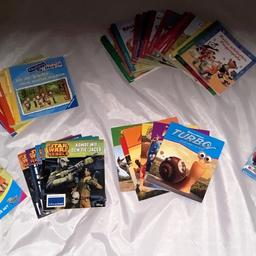 Verkaufe Minibücher darunter 16 mal "Meine Bücherwelt" 4 "Mini-Bilderspaß" 5 "Star Wars Rebels" 6 Bücher zu Filmen und 4 weitere. Wurden gern Vorgelesen und gelesen.