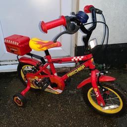 Kids bike in good working order. 12” wheels

Website states size suitable for Child Height : 98 - 111cm (Age Guide - 3-6 years)

Collection from CR5 Coulsdon. Cash on collection.