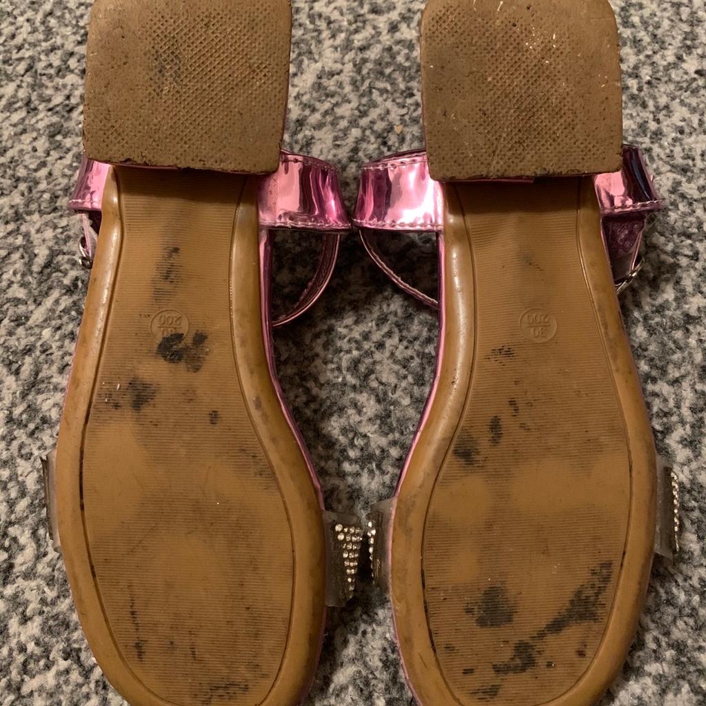 Girls sandals shoes, size:uk10