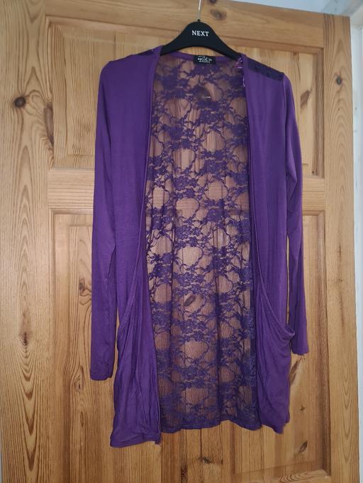 Buy & Sell Leicestershire Leicester - Photos for Women's Purple Long Cardigan BNWOT