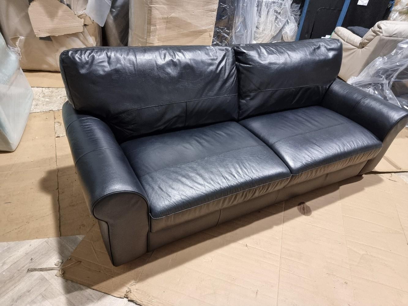 habitat salisbury 4 seater leather sofa in ME10 Swale für 250,00 £ zum