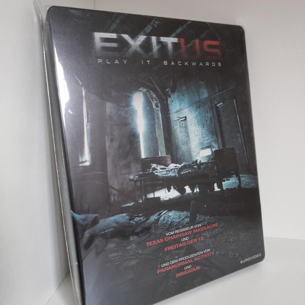 Verkaufe diverse Blu-Rays aus meiner Sammlung:

ExitUs im Böu-Ray Steelbook
Mit deutschem Ton!

Versand gegen Aufpreis möglich
Zahlung via PayPal oder Überweisung
