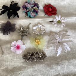 Bundle of 11 hair accessories. Some never been worn