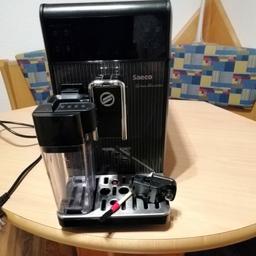 Verkaufe Saeco gran barista Kaffeevollautomat, wenig gebraucht.
Verschiedene Kaffeearten zubereitbar.
(cappuccino, latte, milchschaum....)
Funktioniert einwandfrei. Kann vor Ort probiert werden. Ohne Garantie.
Neupreis ca. 1100