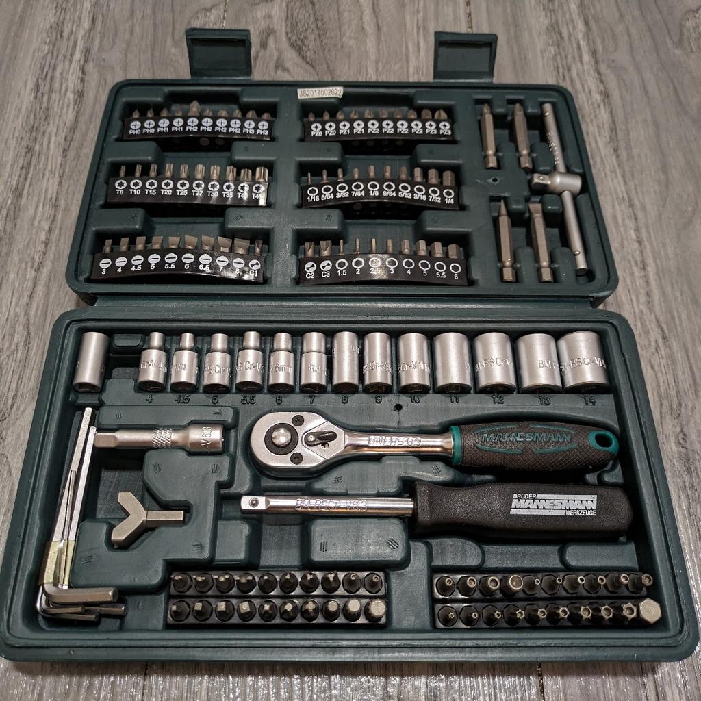 Mannesmann Socket and Bit Set (130 Pieces)