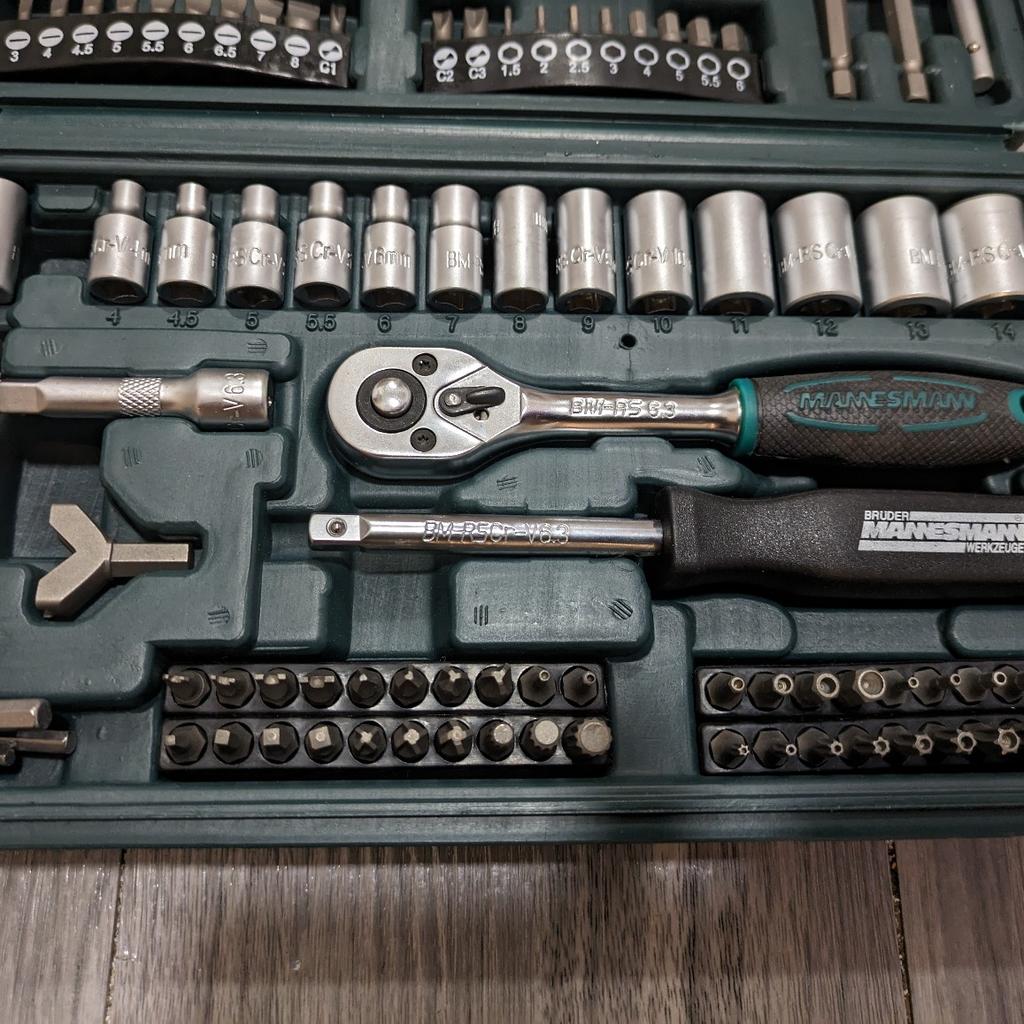 Mannesmann Socket and Bit Set (130 Pieces)