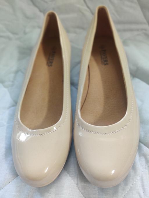 Buy & Sell Bedfordshire Central Bedfordshire - Photos for Pavers Leather Lined Nude Court Shoes Size 6