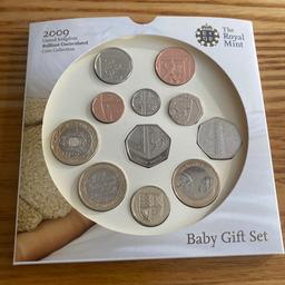 This is for a 2009 coin collection with the Kew Gardens
This is quite a rare baby gift set
Collection only