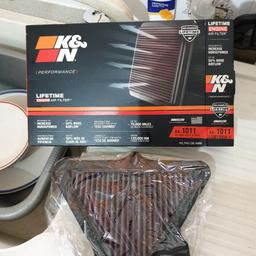 brand new still in wrapper k&n performance air filter. ka-1011 kawasaki zx10r. cost £45 sell for £25