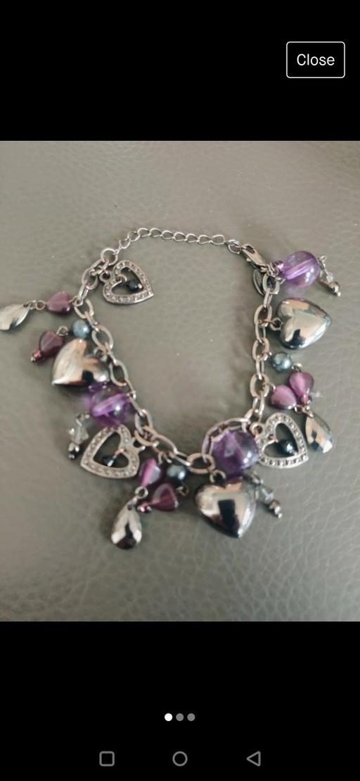 Buy & Sell Bedfordshire Central Bedfordshire - Photos for Next Purple Heart Bracelet