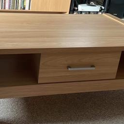 IKEA coffee table with drawer.
Heavy, solid table.
Collection only.
Thanks for looking.