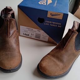 Almost new Blundstone boots made of in original box.Geguine leather kids elastic boot.Ev frakt eller porto tillkommer, alt hämtas i Södermalm