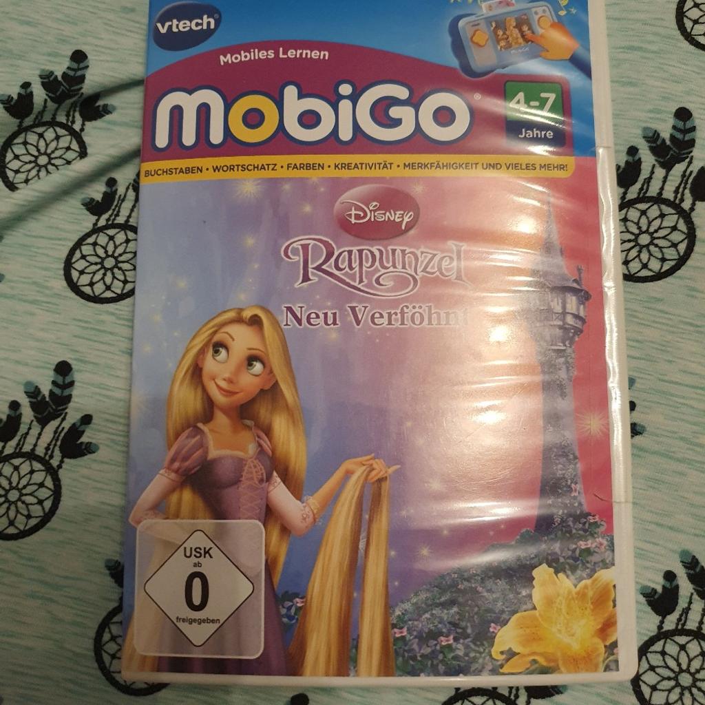 Mobigo Spiel Rapunzel. Funktioniert einwandfrei.

Versand ist möglich zzgl. 2,90 € als Maxibrief. Büwa 2,40€ zzgl.