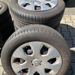 Biete hier noch sehr gut erhaltene Sommerreifen 205/55R16 auf Stahlfelgen inklusive Radabdeckungen an. Die Reifen wurden bei einem Opel Meriva B verwendet und haben noch eine Profiltiefe von 6 mm.