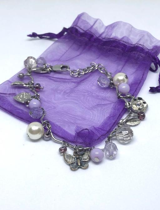 Buy & Sell Merseyside Sefton - Photos for Ladies Lilac & silver NEXT Charm Bracelet