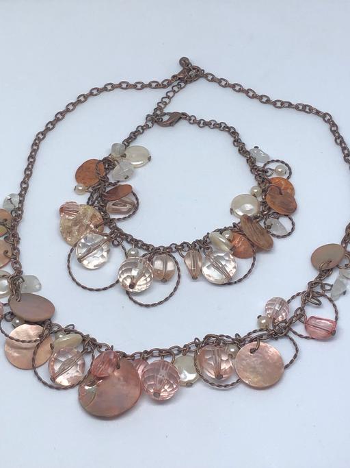 Buy & Sell Merseyside Sefton - Photos for Pink mix Necklace and Bracelet Set Jewellery 