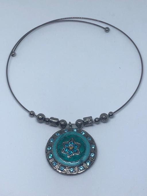 Buy & Sell Merseyside Sefton - Photos for Blue metal wrap around Necklace