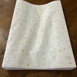 Baby White Changing Mat Perfect Condition and Wipeable