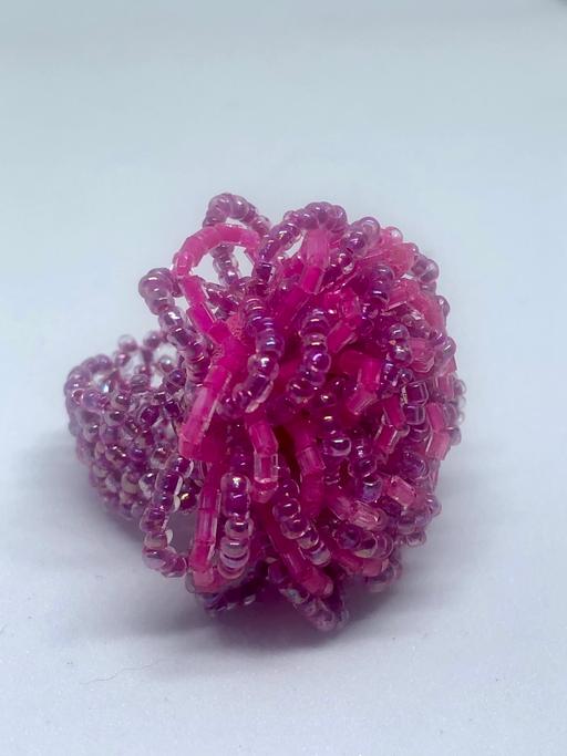 Buy & Sell Merseyside Sefton - Photos for Pink Beaded Elasticated Ring Jewellery