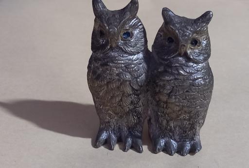 Buy & Sell Merseyside Saint Helens - Photos for pair of heavy pewter owls