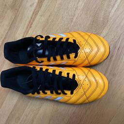 Used adidas football boots size 6 in orange. In very good condition.

Item is cash on collection only from B38 area