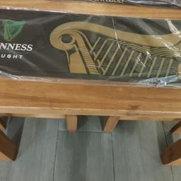 Guinness bar runner never been used still in packet £15 no offers