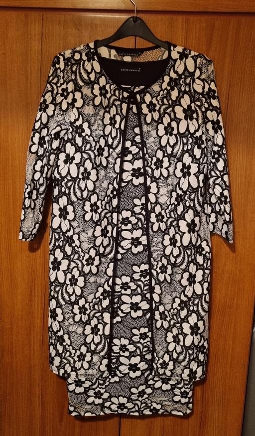 Buy & Sell West Midlands Birmingham - Photos for David Emanuel Black and White dress suit