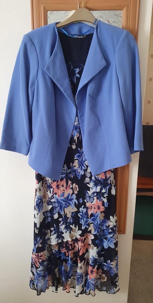 Buy & Sell West Midlands Birmingham - Photos for Navy floral dress with light blue jacket suit