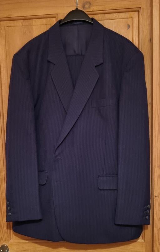 Buy & Sell West Midlands Birmingham - Photos for Sergio Rossi men’s navy blue pinstripe suit