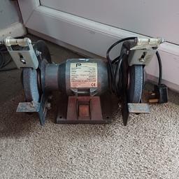 Performance power 6 inch double ended bench grinder in good working order can be seen working just £20 NO OFFERS DARWEN BB3 0DU
