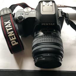 Angeboten wird eine komplette Fotoausrüstung, bestehend aus: digitale Spiegelreflexkamera Pentax K-s1 mit Objektiv 18-55; Teleobjektiv Tamron XR Di II 18-200mm, Digitalblitz Metz 48 AF-1 sowie einer Kameratasche von Sumikon (entsprechende technische Parameter und Details im Internet).