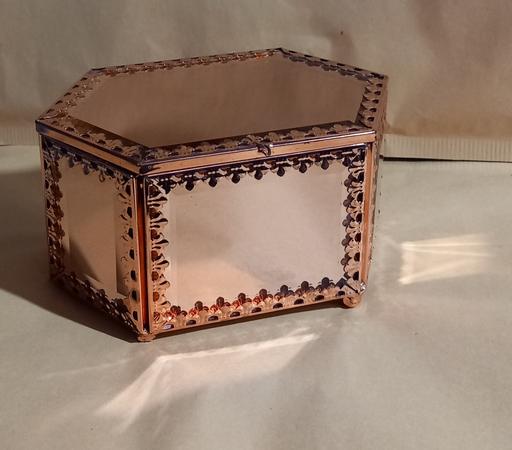 Buy & Sell Merseyside Saint Helens - Photos for rose gold bevelled mirror jewellery box