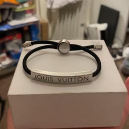 LOUIS VUITTON LEATHER sign it bracelet £180.00 - PicClick UK