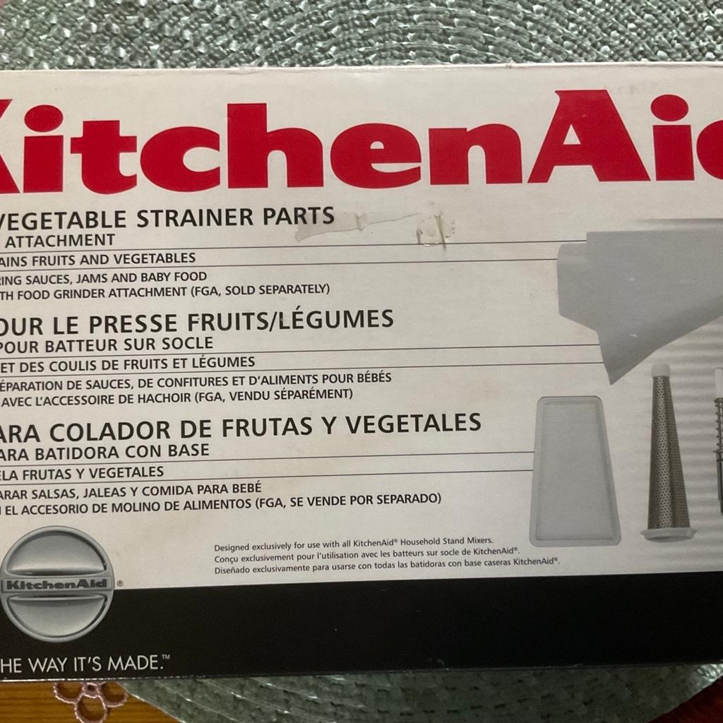 Pürierer für die KitchenAid, nur ein Mal benutzt, brauche es jedoch nicht mehr